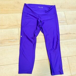 Under Armour Women’s Vivid Purple Leggings XL